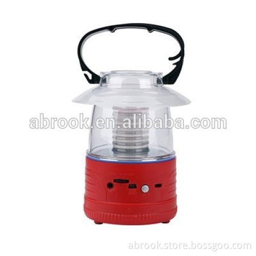 Barn lantern led light rechargeable portable speaker